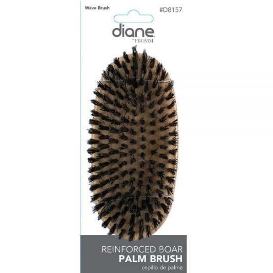 Diane Reinforced Boar Palm Brush - Extra Firm