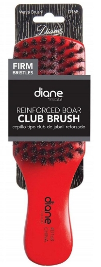 Diane Reinforced Boar Club Brush Firm Bristles