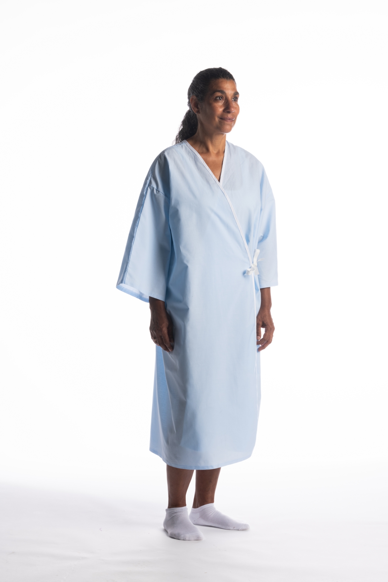 Buy 3Arm Hole Examination Gowns Wholesale Online WrapAround