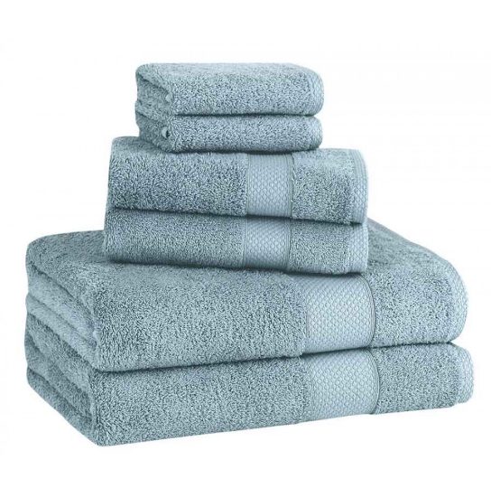 Madison Park Signature Turkish Oversized Cotton Solid 6-pc. Solid Bath  Towel Set - JCPenney