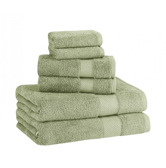 Cotton Paradise 6 Piece Towel Set, 100% Turkish Cotton Soft Absorbent  Towels for Bathroom, 2 Bath Towels 2 Hand Towels 2 Washcloths, Sand Taupe  Towel