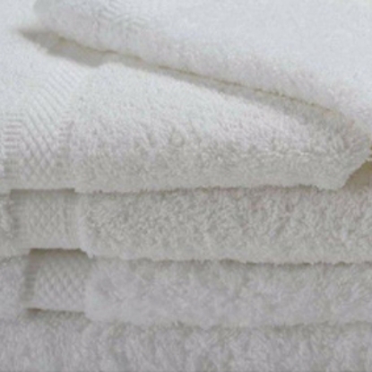 Full Terry White Pool Towels