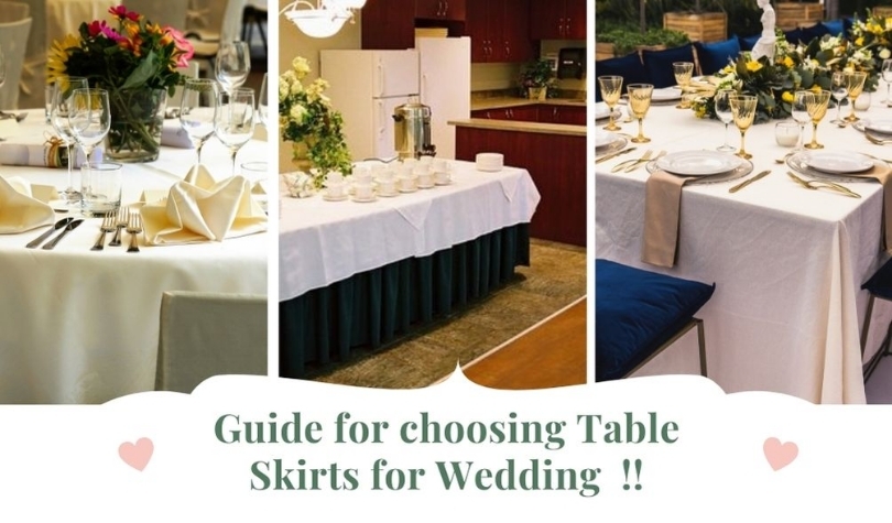 Why Linen Tablecloth and Table Skirting Should Be Used ? | by Prestige  Linens | Medium