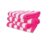 California Cabana Towels - dark pink