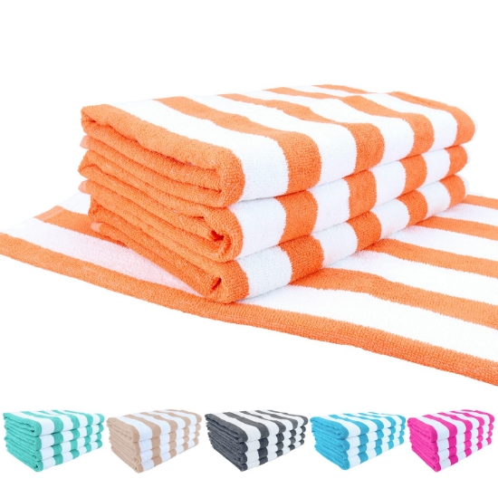 Cali Cabana Towels - orange