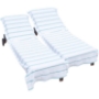 All-weather lounge chair covers