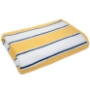 Yellow and Navy Striped Resort Towels