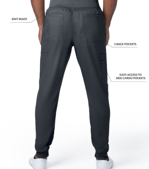 Landau - Men's Banded Bottom Jogger Scrub Pants for Healthcare