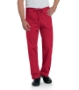 Red Landau Essentials Unisex Straight-Leg Scrub Pants