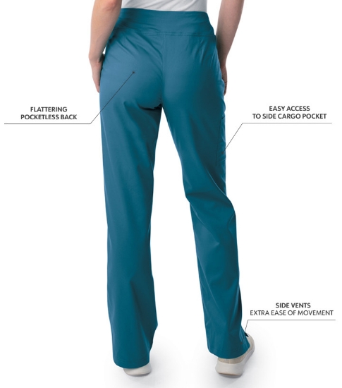 Landau Proflex Modern Yoga Scrub Pant