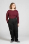 Black-Red-White-Pinstripe-Yarn-Dyed, Wholesale Chef Pants