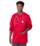 Red Long Lab Coat