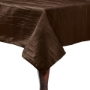 Brown, Delano Crinkle Taffeta Square Tablecloth