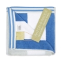 Grey/Blue Aston & Arden Beach Towel