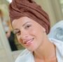 Brown Color Bath Towels for Spa