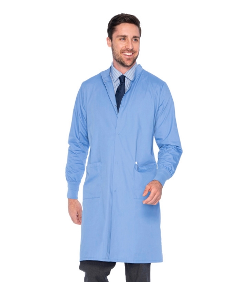Blue Landau Unisex Lab Coat