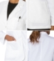 White Long Sleeve Lab Coat