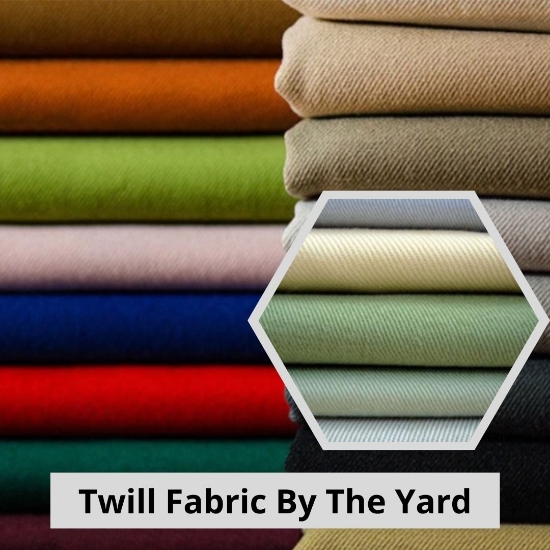 Twill Fabric By The Yard