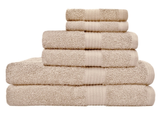 Beige Cotton Towels