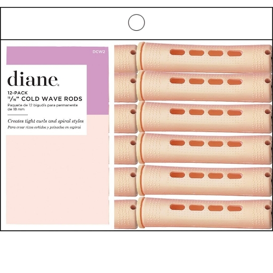Diane Cold Wave Rods 11/16" Sand - Pack of 12