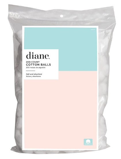 Diane 100% Cotton Balls 5G #DEE030 - (Pack of 200)