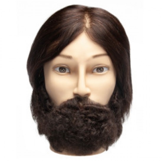 male mannequin head for barbering