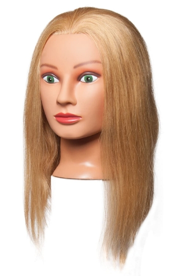 Charlize Blonde Hair Female Mannequin Head     