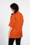 Short Sleeve Executive Chef Coats , Orange