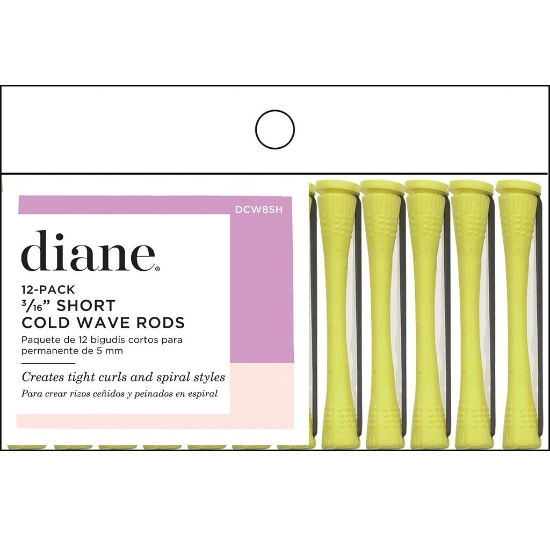 Diane Short Cold Wave Rods 1/4 Yellow Price