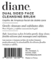 diane dual side face cleansing brush