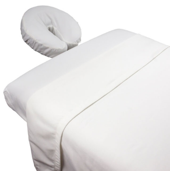 Buy White Microfiber Polyester Spa Cradle Cover Wholesale