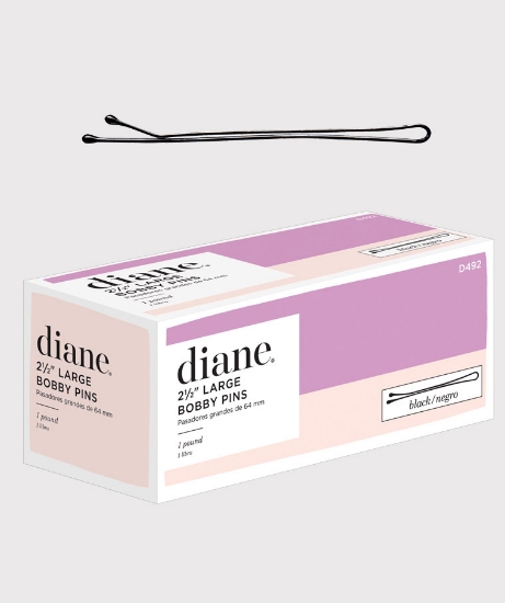 Diane Large 2.5 BOB Pins Black