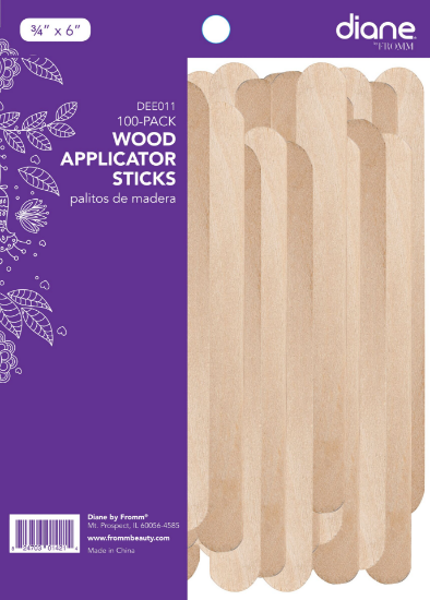 diane wood applicator sticks for makeup use