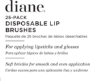 Buy Diane Lip Brushes for salon