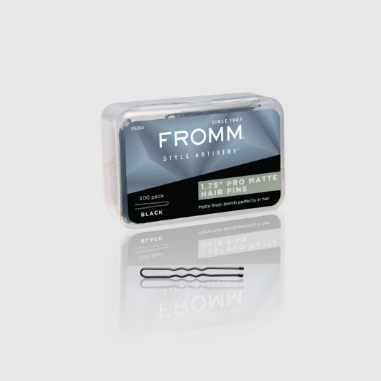 fromm black hair pins for hairstyling
