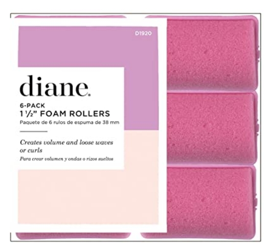 Diane satin foam rollers