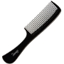 Handle black detangle comb