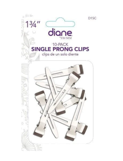 diane single prong hair clips