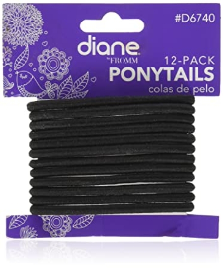 diane black ponytail ties for sale