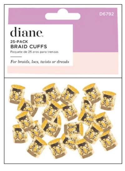 Diane hair braid cuffs