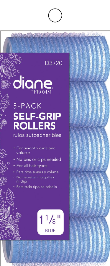 diane blue self grip hair roller
