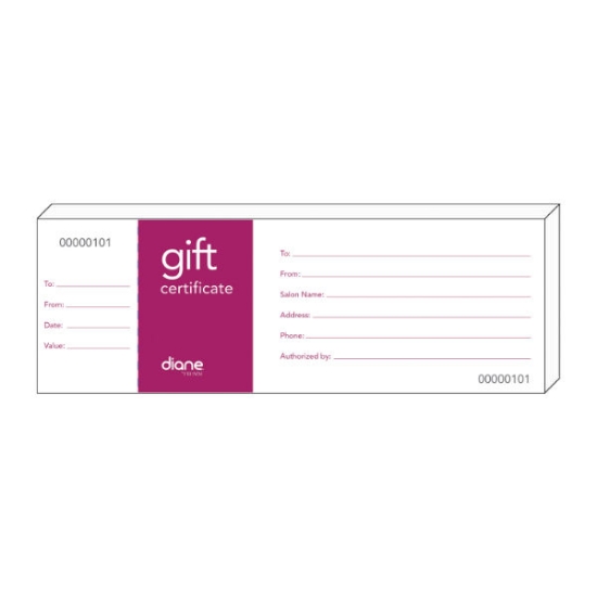 DIANE Fromm 378 Gift Certificate 50 Count