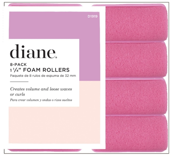 diane satin foam roller, satin foam rollers
