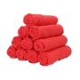 Red, Microfiber Hand Towel -16"x 27" - 3 Lbs
