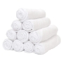 White, Microfiber Hand Towel -16"x 27" - 3 Lbs