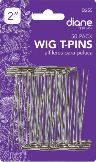 Diane wig T pins needles