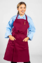 Wholesale Bib Aprons for Chefs with Pencil Patch Pocket