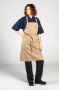 Wholesale Bib Aprons for Chefs with Pencil Patch Pocket - Burgundy