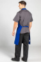 Wholesale Bib Aprons for Chefs with Pencil Patch Pocket - Royal