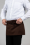 Two-Section Pocket Waist Apron - Brown